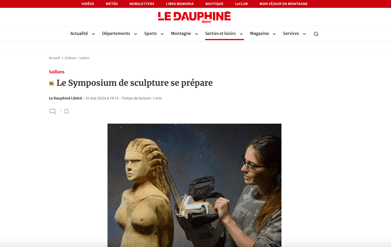 article dauphiné libéré